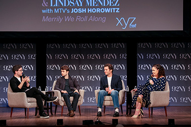 Merrily We Roll Along: Daniel Radcliffe, Jonathan Groff and Lindsay Mendez in Conversation with MTV’s Josh Horowitz