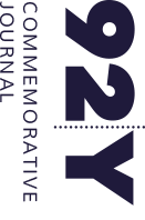 92Y 140 Years Commemorative Journal