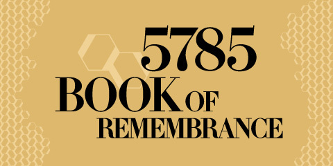 Book of Remembrance 5785