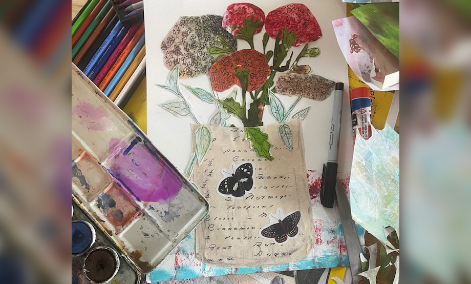 Collage Still Life: Layering Techniques