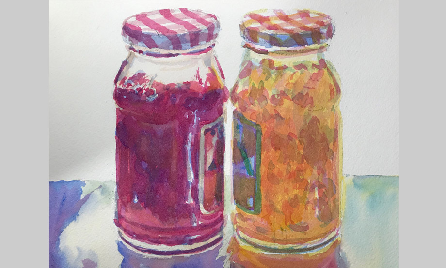 Watercolor Diet: Paint What You Eat