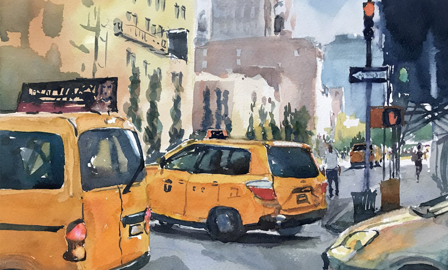 Streetscapes in Watercolor