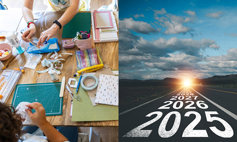 Vision Board Curation for a Bright New Year