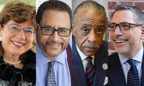 Susannah Heschel, Michael Eric Dyson, Rev. Al Sharpton and Rabbi David Ingber