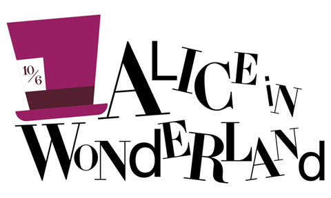 alice in wonderland logo png