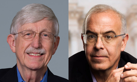 Francis S. Collins and David Brooks