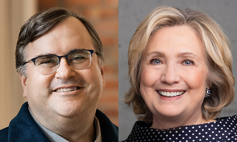 Reid Hoffman and Sec. Hillary Rodham Clinton