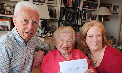 Pierre Lehu, Dr. Ruth Westheimer and Allison Gilbert