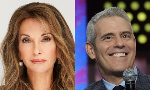 Susan Lucci and Andy Cohen