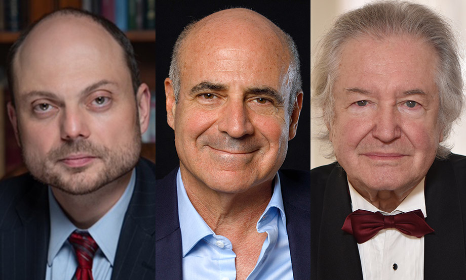 Vladimir Kara-Murza, Bill Browder and Mikhail Voskresensky