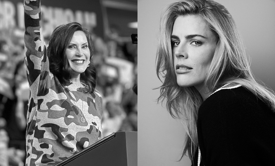 Gov. Gretchen Whitmer and Busy Philipps