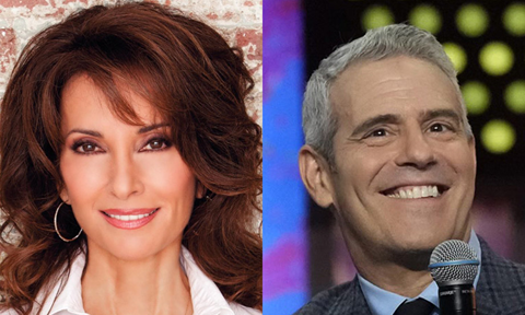 Susan Lucci and Andy Cohen